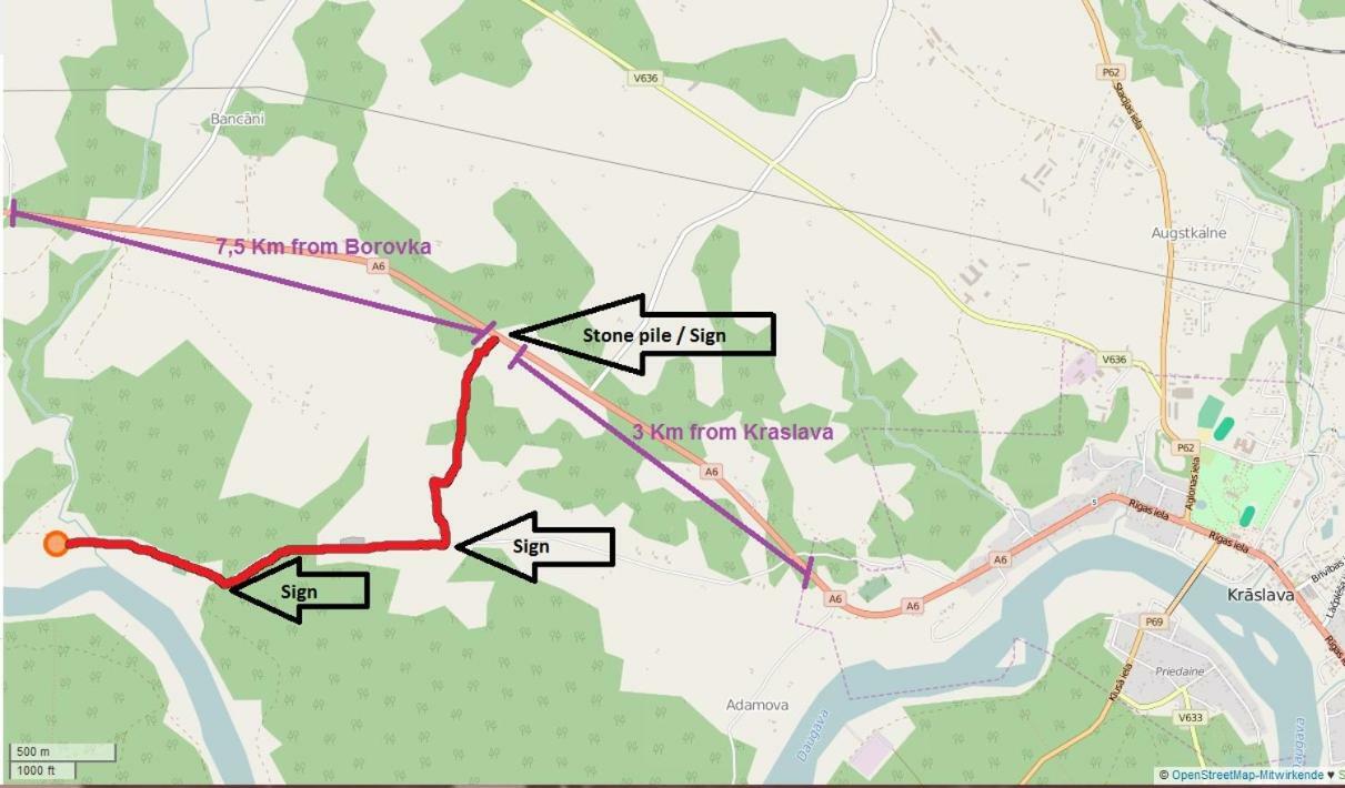优普斯迪维塔斯公寓 Krāslava 外观 照片